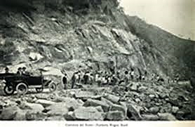 se costruye la primera carretera