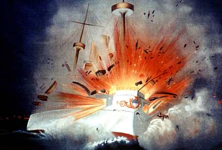 Explosion of the USS Maine