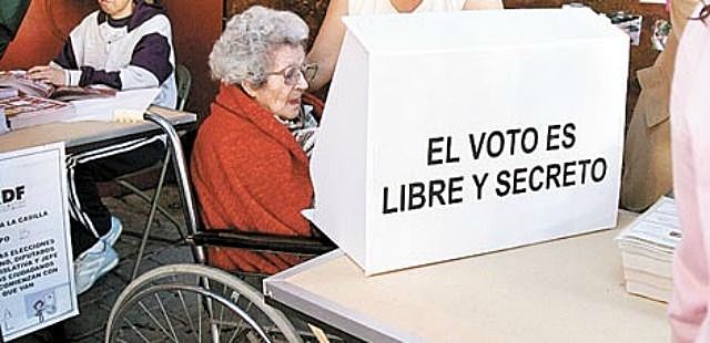 vote for dissabled people in mexico