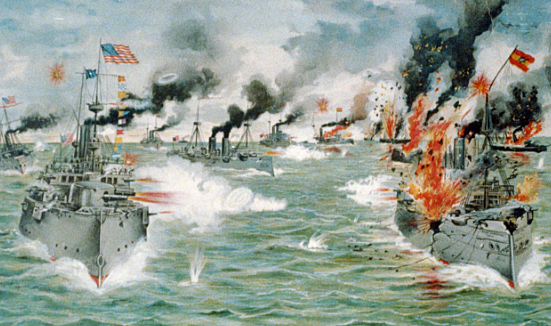 U.S. attack on Manila Bay