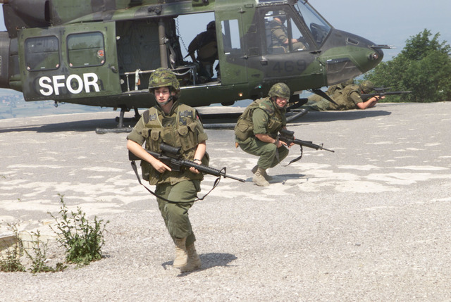 Canadian Peacekeepers in Bosnia