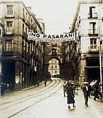 Avance a Madrid del ejército nacional en columnas ("Guerra de columnas")