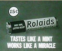 Reeves salvó a la marca de pastillas antiácidas