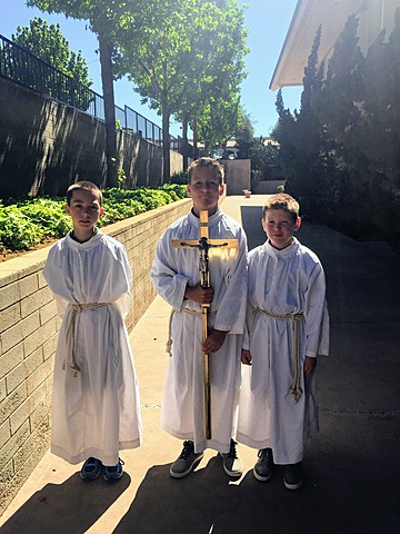 I began alter serving.