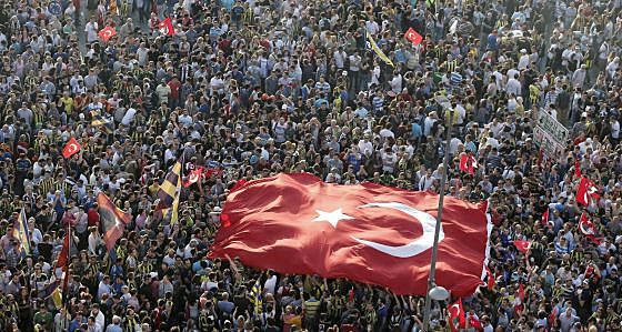 Protesta juveniles en Turquía