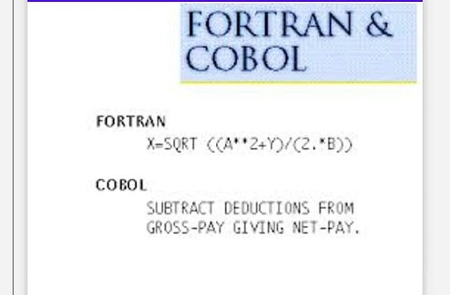Lenguajes de programación de alto nivel