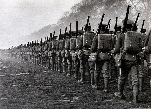 Official beginning of WW 1