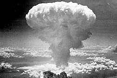 Dropping the atomic Bombs