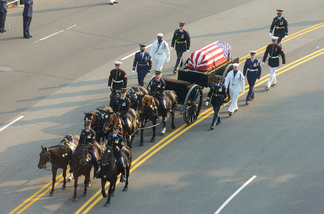 Ronald Reagan's funeral