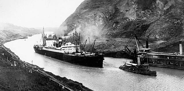 Panamako kanalaren  inaugurazioa