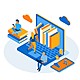 Isometric education background 23 2148106147