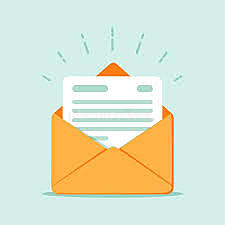 2. Βάζω το γράμμα στον φάκελο