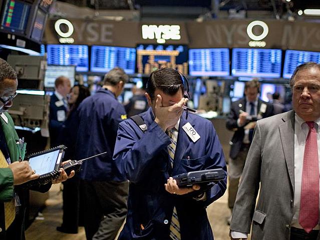 Caída de la bolsa y la recesión económica