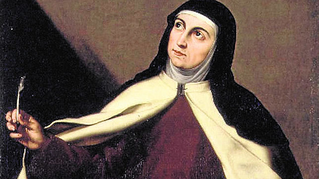 SANTA TERESA DE ÀVILA "Vivo sin vivir en mi"