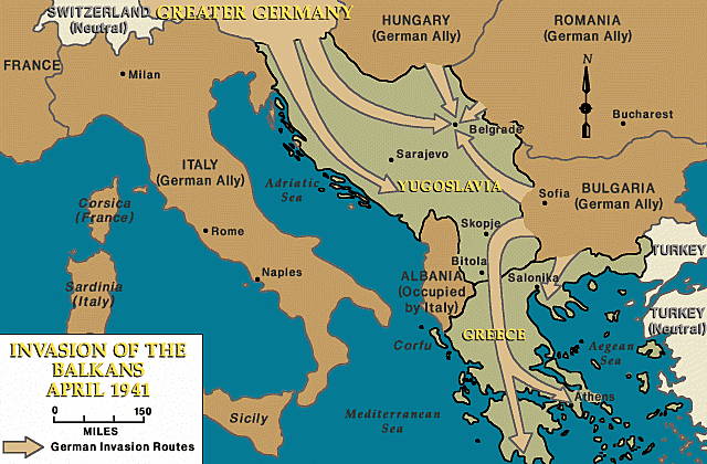 La invasió dels Balcans