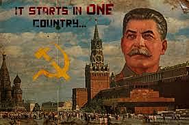 Stalin suggests Communism