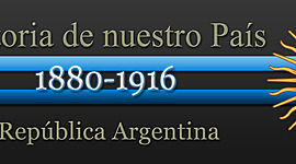 Timeline: Presidentes de la Generación del 80.