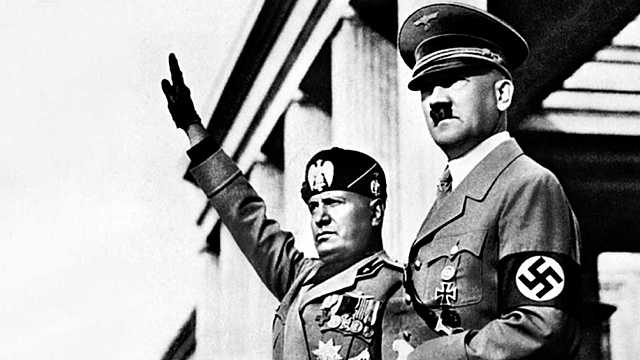fusilamiento de mussolini y suicidio de hitler