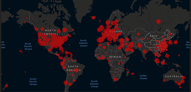 A día de hoy se registran 998.047 contagiados y 51.3335 muertes en el mundo