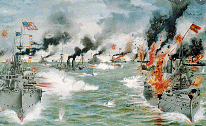 U.S. attack on Manila Bay