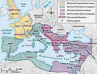 Tetrarquia del imperio romano