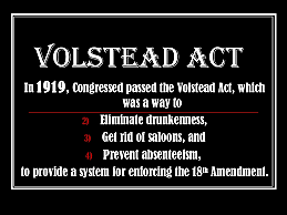 Volstead Act