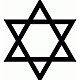 Estrella de david 11001