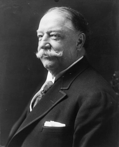 William Howard Taft elected President of the U.S.