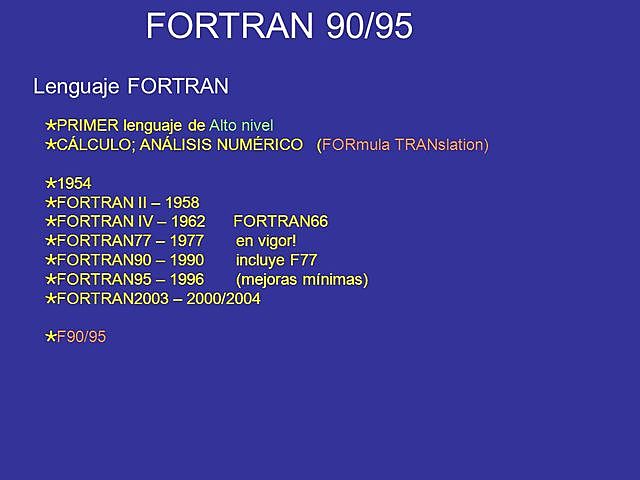 Primer lenguaje de programación