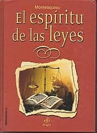 el espíritu de las leyes