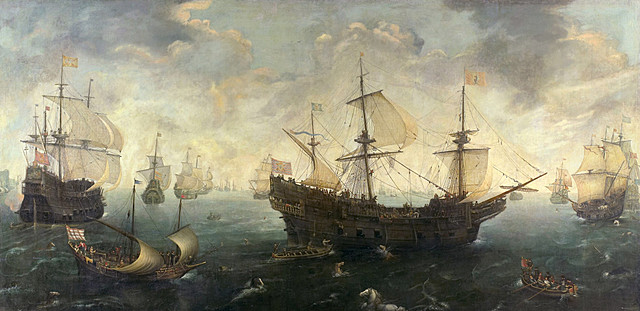 British Defeat Spanish Armada
