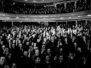 Початок радянських «виборів» до Народних зборів Західної України.