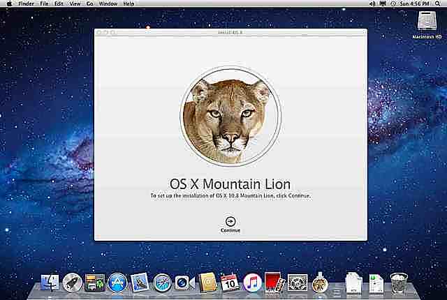 Mac OS X 10.8