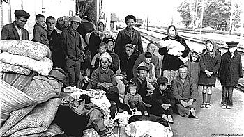 Початок депортації радянських німців,