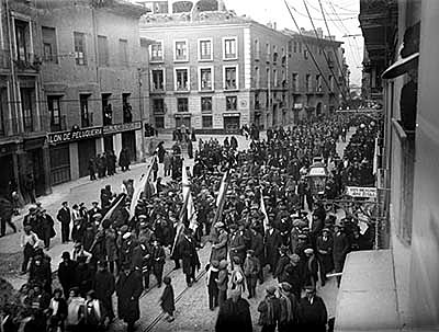 Vaga general a Saragossa