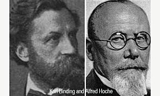 Publicación de Karl Binding y Alfred Hoche