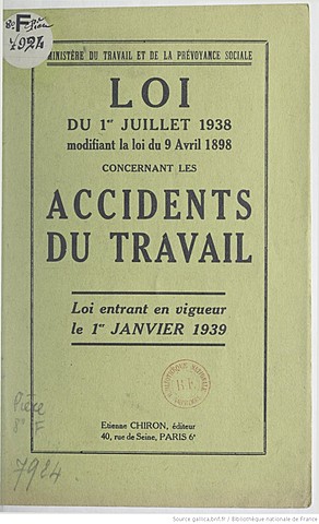 loi du 9 avril 1898