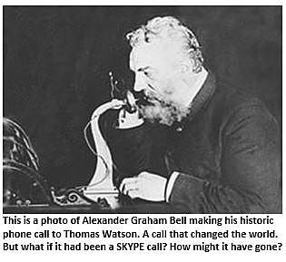 first phone call made my Alexander Graham Bell