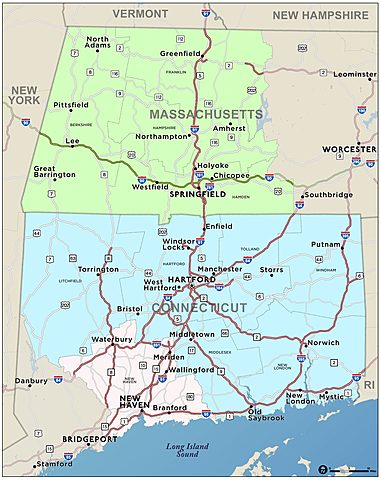 all of Connecticut and Massachusetts get Service