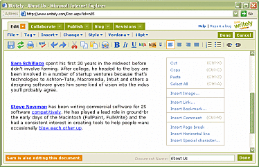 Writely funciona por Linux