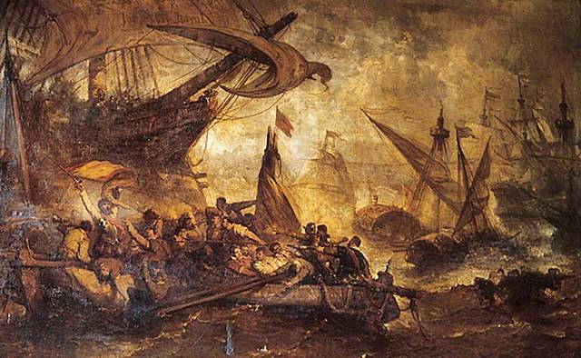Defeat of the Spanish Armada