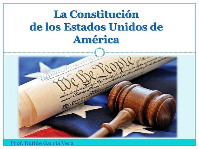 La Constitución de Estados Unidos de América (1787 - 1791)
