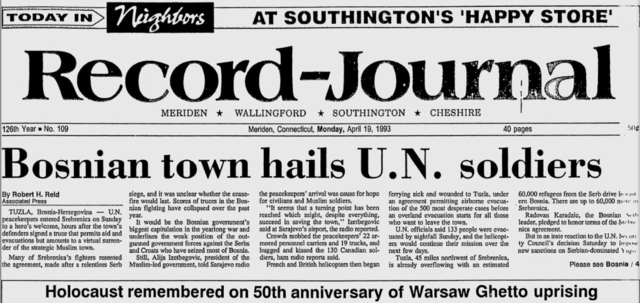 Canadian Peacekeepers in Bosnia