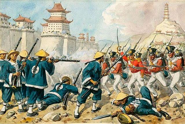 Colonización de China, Las guerras del Opio: (siglo XIX)