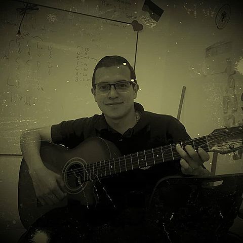 Escribiendo la canción a mis estudiantes