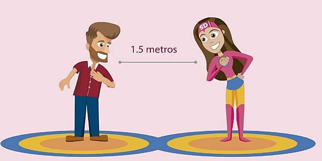 Start of the healthy distance journey