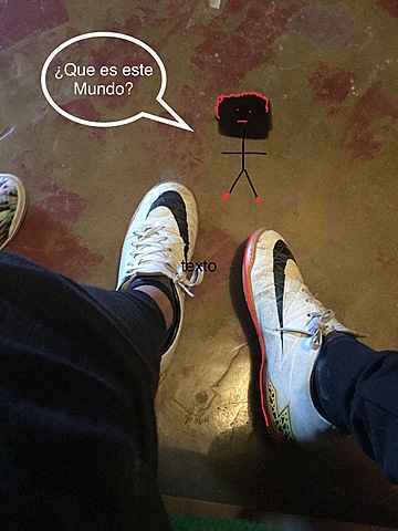 Empezó a modificar fotos de mi galería