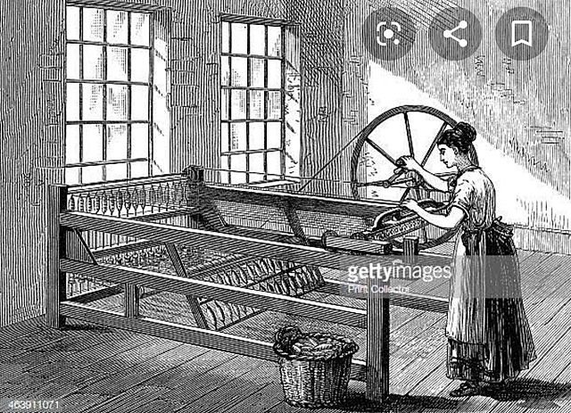 James Hargreaves y el Spinning Jenny