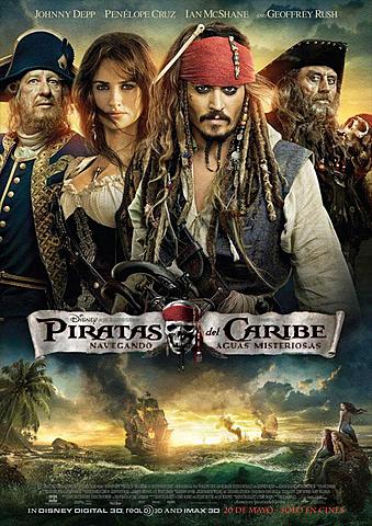 Me veo por quinta vez los piratas del caribe