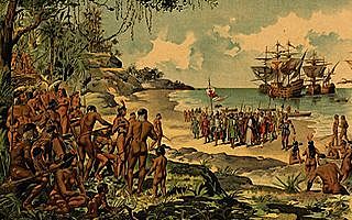 Llegada de Portugueses a Brasil